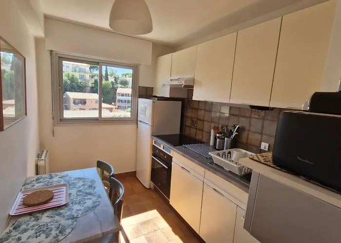 Climatise 2 Pieces Avec Piscine Et Wifi, Proche Centre Et Plages, - Fr-1-780-1 *